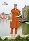 Charvi By Mittoo Cotton Boring Wholesale Kurti With Bottom Suppliers In Mumbai